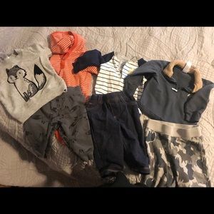 Baby boys outfits-6-9 months